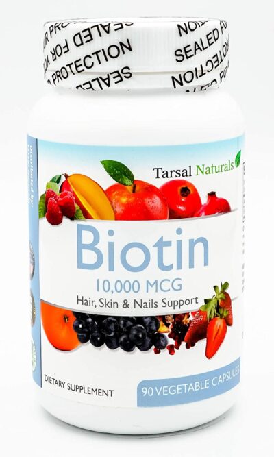 Biotin 10,000 mcg 90 capsules. Natural Advanced Formula.